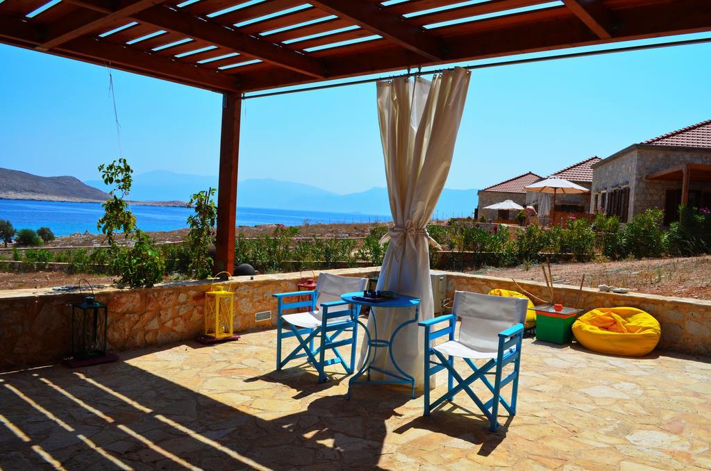 Villa Romanza Beach Villa Chalki Town 客房 照片